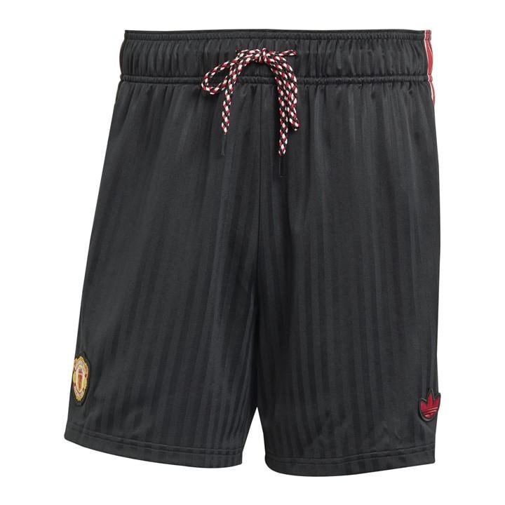 Manchester United  Men'   Fc Terrace Icons Shorts , Football by adidas in Size S, Sports Direct