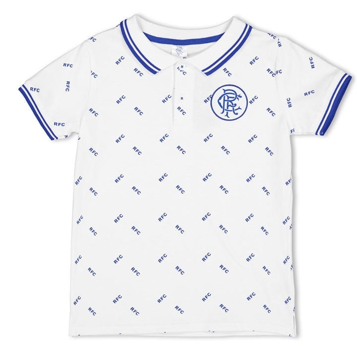 Castore  Kids White ' Licensed Polo Shirt in Size 4 - 5 Years, Sports Direct