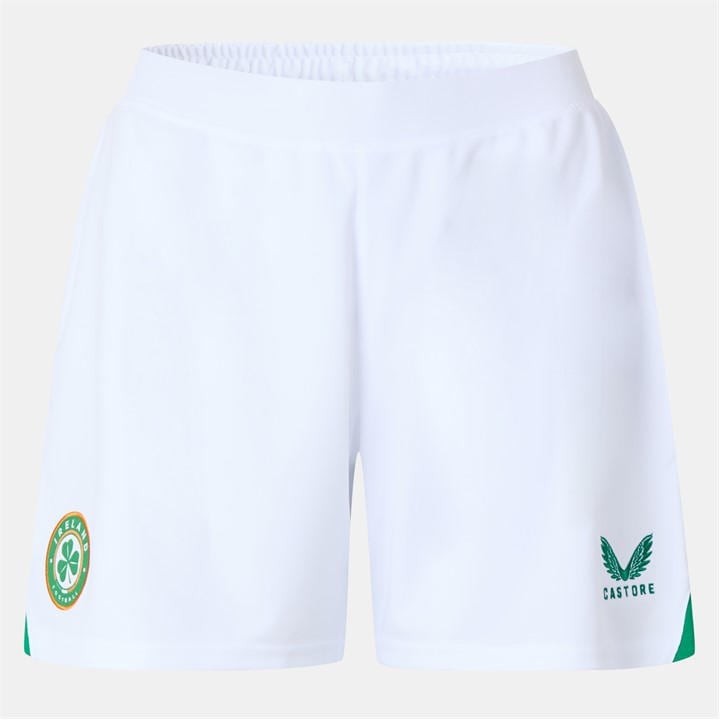 Ireland  Women's   Replica Away Shorts 2024, Football by Castore in Size 14, Sports Direct