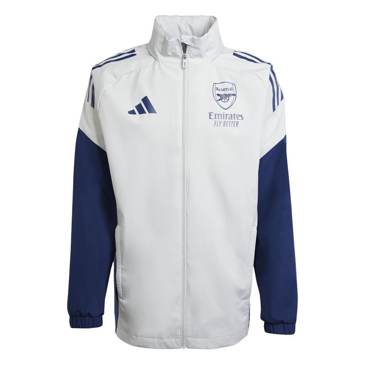 Adidas Men's Grey Afc Aw Jkt in Size XS, Sports Direct