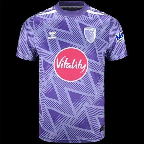 Hummel - Kids' Bournemouth Away 25/26 Short-Sleeve Football Shirt