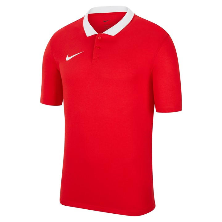 Nike Park 20 Ss Polo Red/White - Image 3
