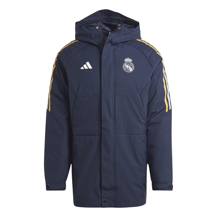 Real Madrid  Men's   Condivo 23 Stadium Parka , Football by adidas in Size XS, Sports Direct