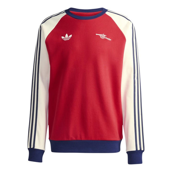 Arsenal  Men's   Originals Sweatshirt, Football by adidas in Size 2XL, Sports Direct