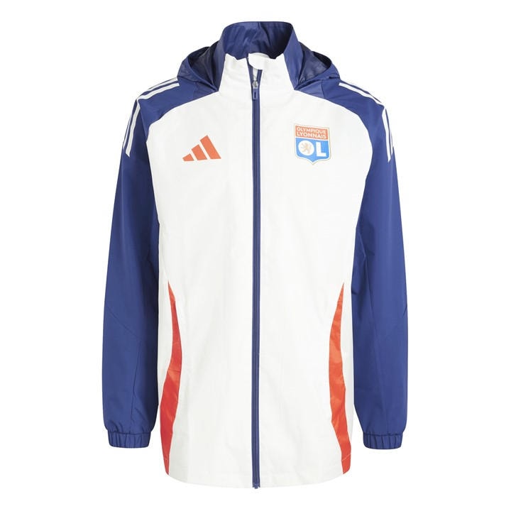 Ol  Men's   Aw Jkt Anorak, Football by adidas in Size XS, Sports Direct