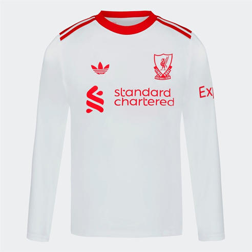 adidas - Liverpool 26/27 Long Sleeve Away Junior Fan Jersey