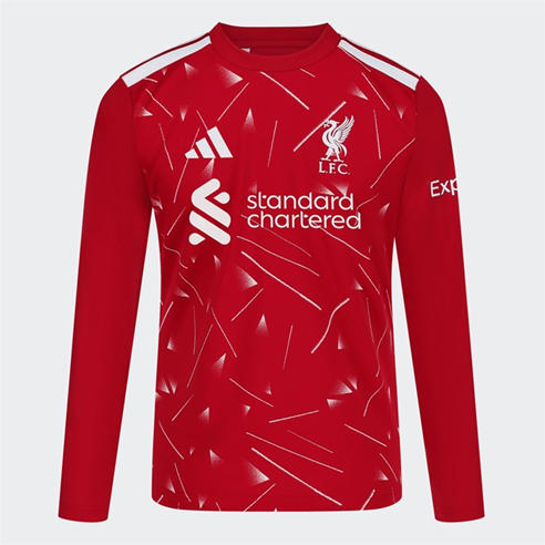 adidas - Liverpool 26/27 Long Sleeve Fan Jersey Kids
