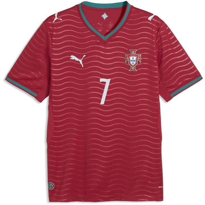 Portugal  Men's   Ronaldo Home Shirt World Cup 2026 , Football by Puma in Size XL, Sports Direct