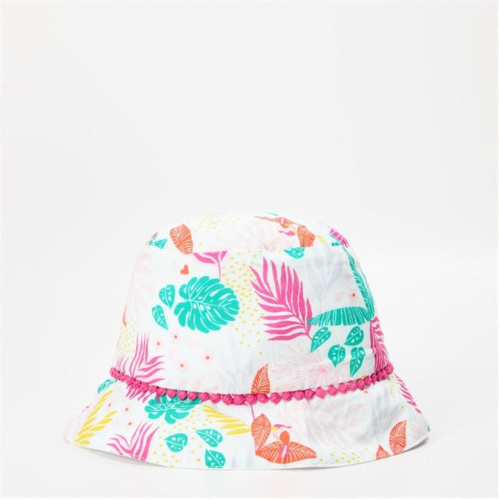 Carrement Beau  Kids White Kids' Bucket Hat in Size Junior, Sports Direct