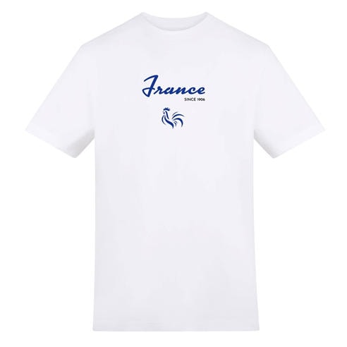 AWD - Adults Printed France Rugby Fan Tee