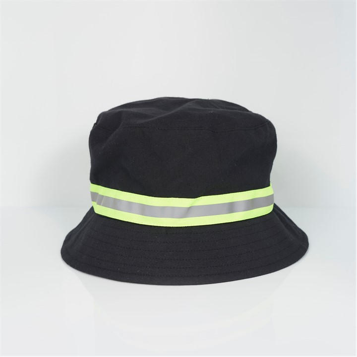 Brave Soul Men's Black Bucket Hat in Size Mens, Sports Direct