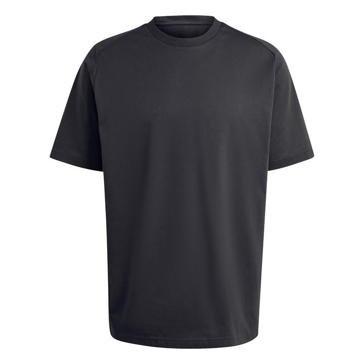 Adidas Men' Black All  T-Shirt 2024  in Size S, Sports Direct