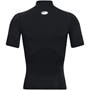 Black/White - Under Armour - Men's Competition Mock Neck Licensed Baselayer Top