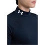 Black/White - Under Armour - Men's Competition Mock Neck Licensed Baselayer Top