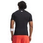 Black/White - Under Armour - Men's Competition Mock Neck Licensed Baselayer Top