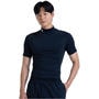 Black/White - Under Armour - Men's Competition Mock Neck Licensed Baselayer Top