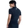 Black/White - Under Armour - Men's Competition Mock Neck Licensed Baselayer Top