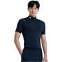 Black/White - Under Armour - Men's Competition Mock Neck Licensed Baselayer Top