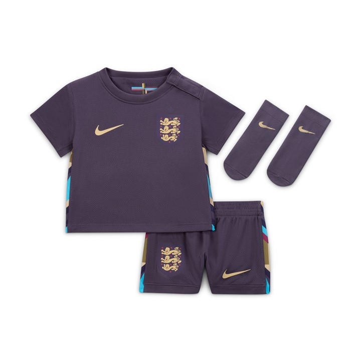 England  Boys   Away Babykit 2024, Football by Nike in Size 9 - 12 Months, Sports Direct