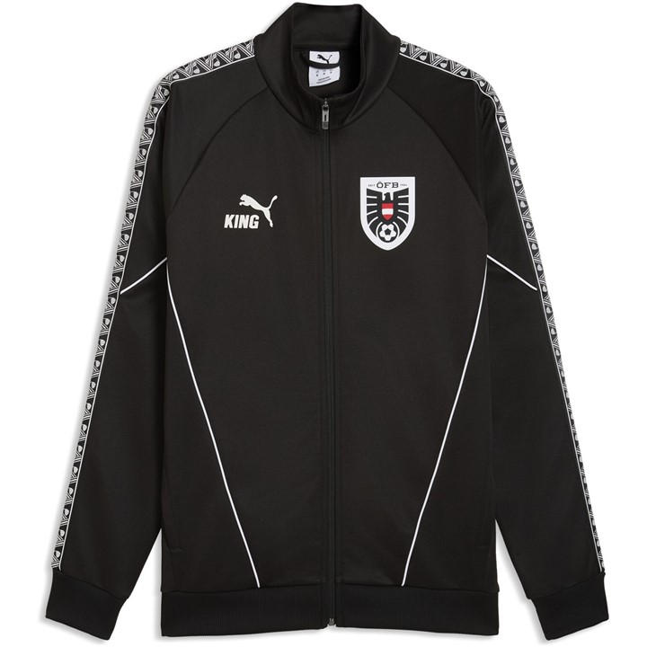 International  Men'  Austria Tracksuit Top World Cup 2026, Football by Puma in Size S, Sports Direct