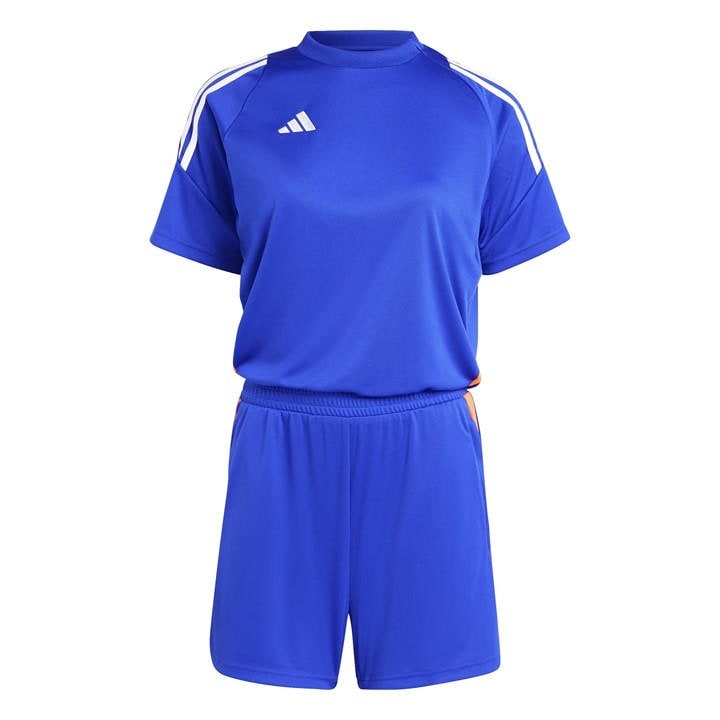 Adidas Women' Blue Tiro24 Tracksuit in Size S, Sports Direct