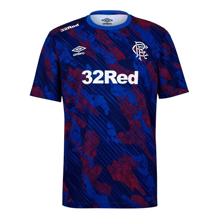 Rangers Men' Pre Match Kit Armed Forces 25/26, Football by Umbro in Size S, Sports Direct