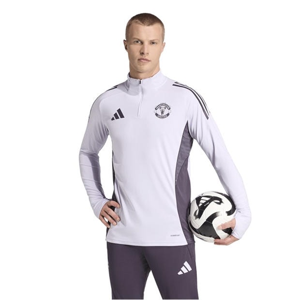 Purple/Black - adidas - Mens adidas Manchester United Training Top 25/26