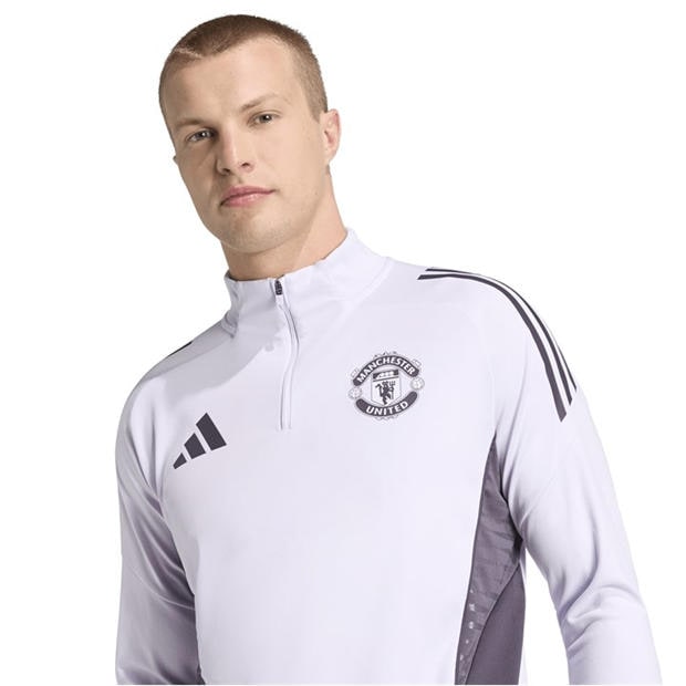 Purple/Black - adidas - Mens adidas Manchester United Training Top 25/26