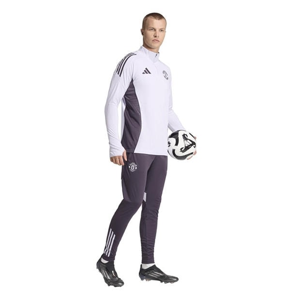 Purple/Black - adidas - Mens adidas Manchester United Training Top 25/26
