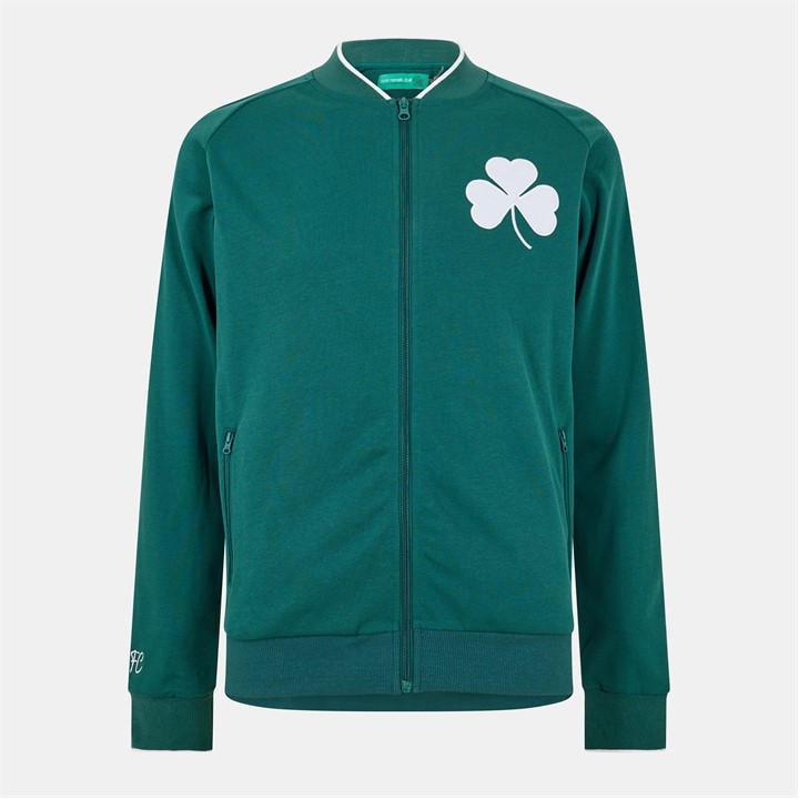 Celtic  Men's   1925 Retro Track Jacket, Football by Team in Size XL, Sports Direct