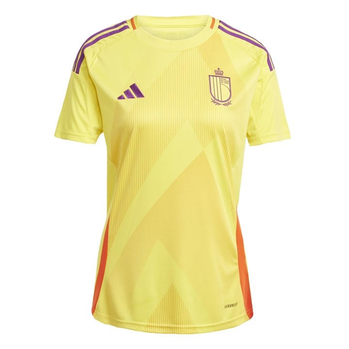 Belgium  Boys   Away Shirt 2025 , Football by adidas in Size 7 - 8 Years, Sports Direct