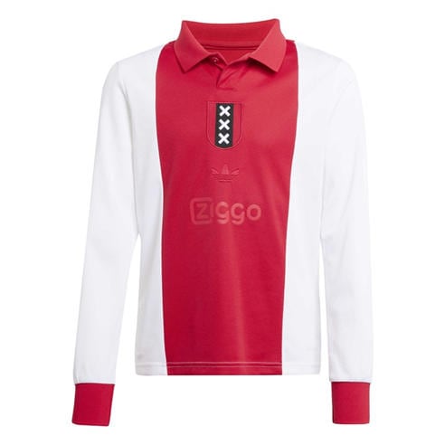 adidas - Kids 125th Anniversary Ajax Retro 24/25 Short-Sleeve Football Shirt