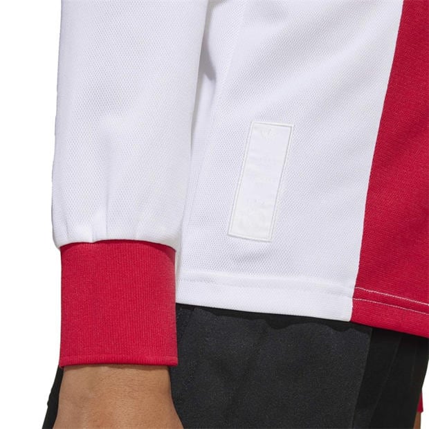 White - adidas - Kids 125th Anniversary Ajax Retro 24/25 Short-Sleeve Football Shirt