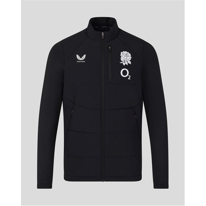 England  Men's   Rugby 2026 Training Jacket, Football by Castore in Size XL, Sports Direct