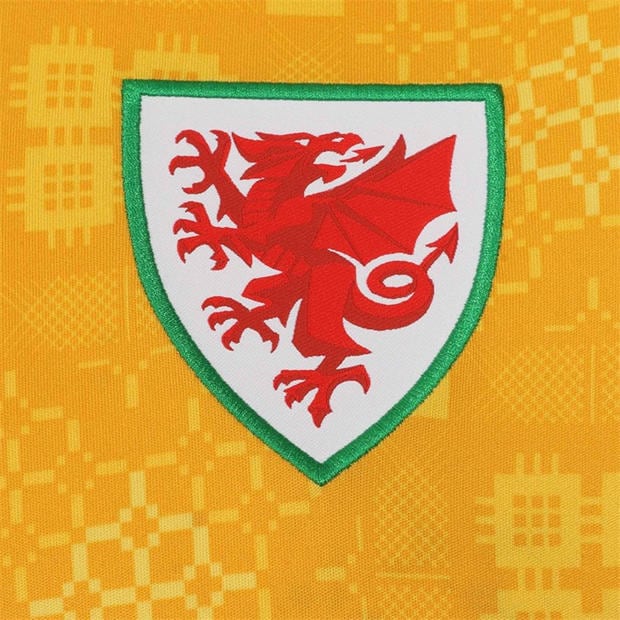 Yellow/Green - Sudu - Mens Wales Away Shirt 2026