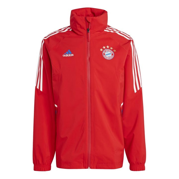 Fcb  Men's   Licensed Rain Anorak, Football by adidas in Size XS, Sports Direct