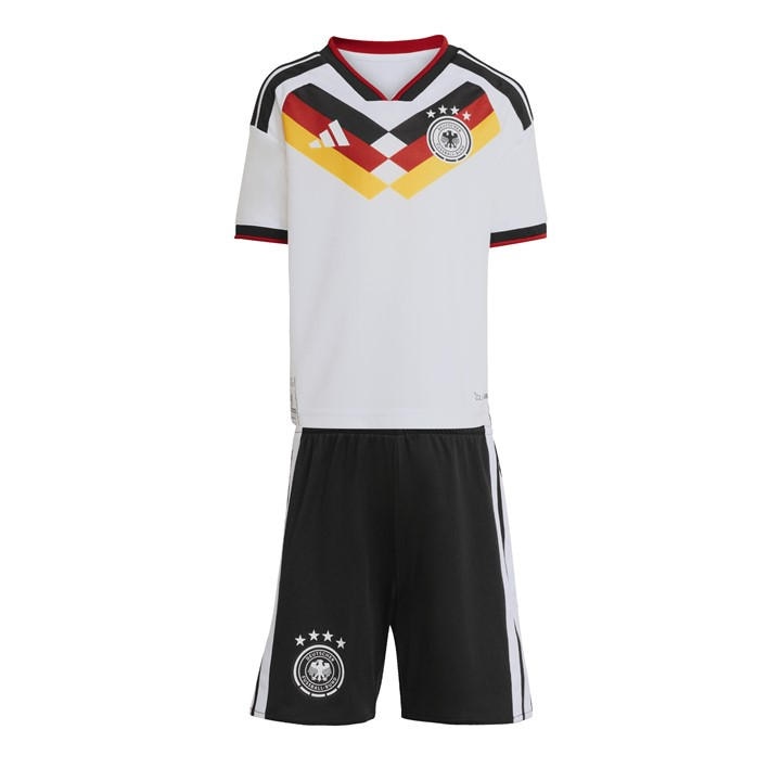 Germany   Kids   Home Minikit World Cup 2026 , Football by adidas in Size 4 - 5 Years, Sports Direct