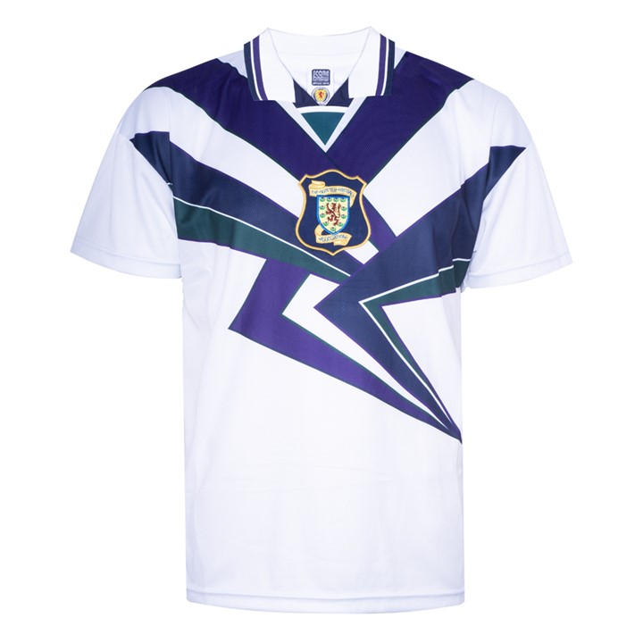 Scotland  Men's   Away Shirt 1996, Football by Score Draw in Size XS, Sports Direct