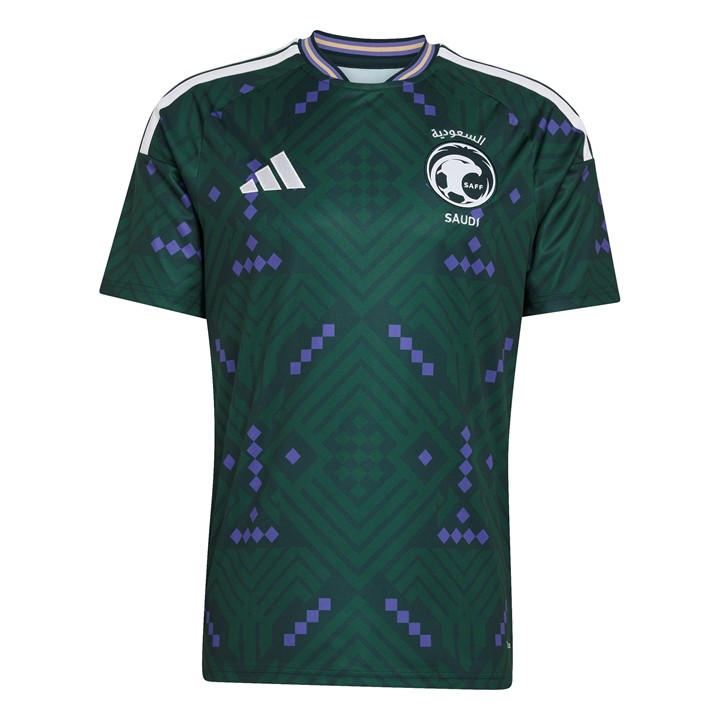 Adidas Men's Saudi Arabia Home Shirt World Cup 2026 Green Large - Image 3