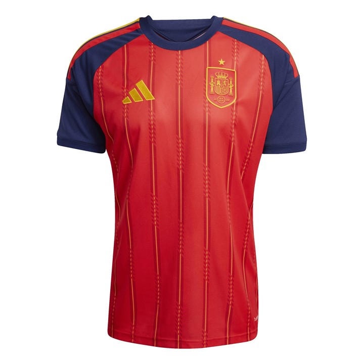 Spain  Men's   World Cup 2026 Home Shirt, Football by adidas in Size L, Sports Direct