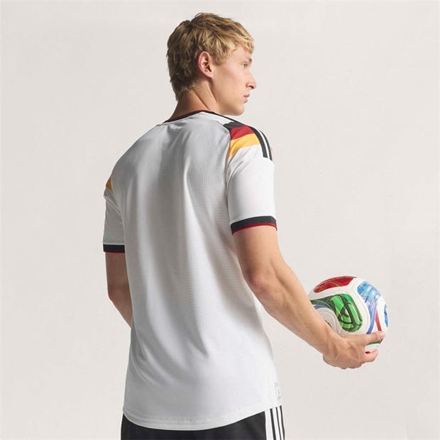 White/Black - adidas - Germany Authentic Home Shirt World Cup 2026 Mens