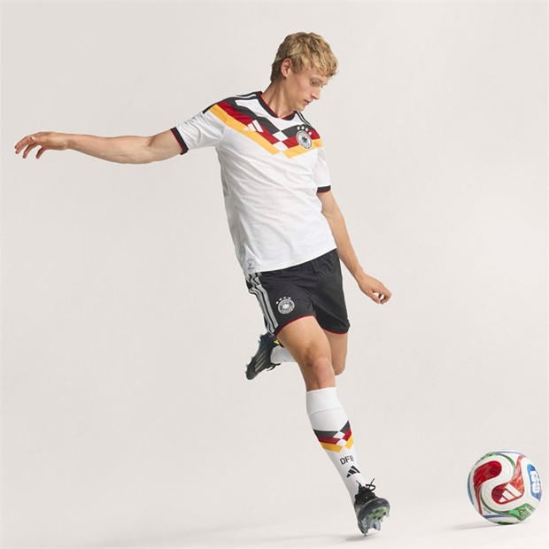 White/Black - adidas - Germany Authentic Home Shirt World Cup 2026 Mens
