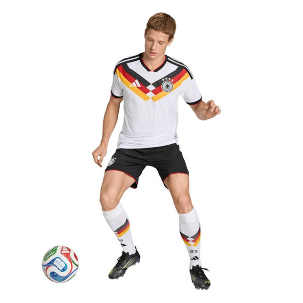 White/Black - adidas - Germany Authentic Home Shirt World Cup 2026 Mens