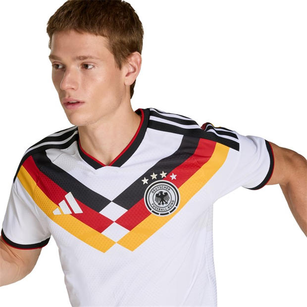 White/Black - adidas - Germany Authentic Home Shirt World Cup 2026 Mens