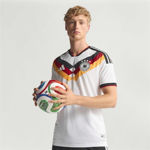 White/Black - adidas - Germany Authentic Home Shirt World Cup 2026 Mens