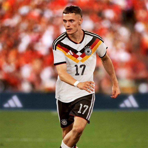 White/Black - adidas - Germany Authentic Home Shirt World Cup 2026 Mens