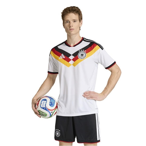 White/Black - adidas - Germany Home Shirt World Cup 2026 Mens