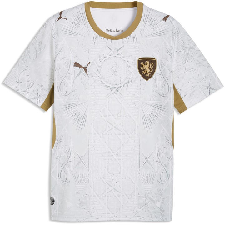 Czech Republic  Men's   Away Shirt World Cup 2026™, Football by Puma in Size M, Sports Direct