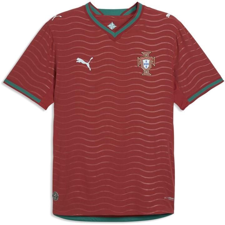 Portugal  Men's   Authentic Home Shirt World Cup 2026 , Football by Puma in Size M, Sports Direct