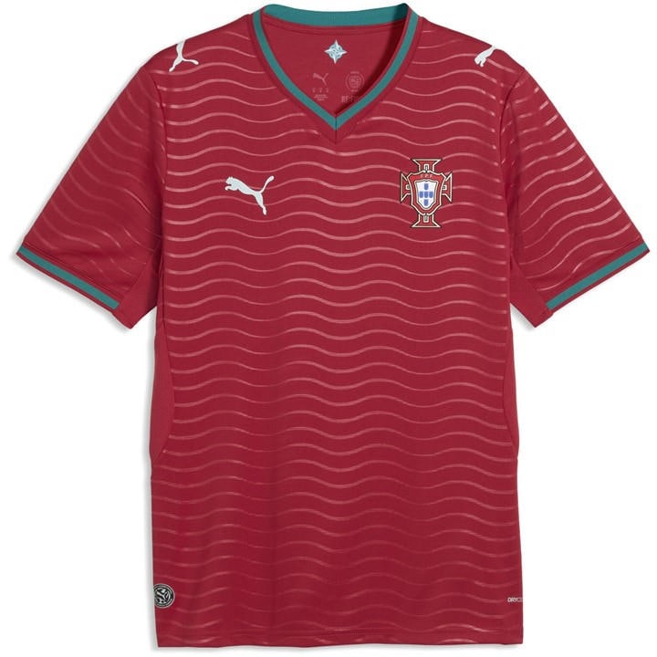 Portugal  Men's   Home Shirt World Cup 2026 , Football by Puma in Size L, Sports Direct